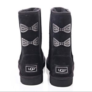 Ugg Classic Short Crystal Bow Uggs